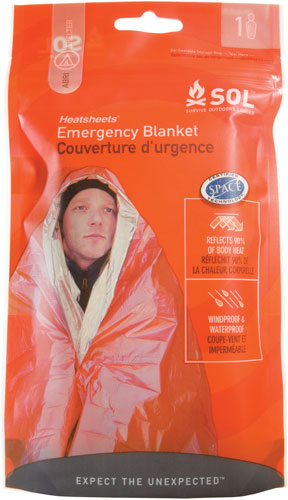 ARB SOL EMERGENCY BLANKET 2.9 OZ, 60"X84" MADE IN USA - for sale