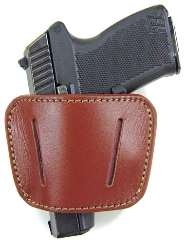 PSP BELT SLIDE HOLSTER TAN MED TO LARGE AUTOS IWB & OWB - for sale