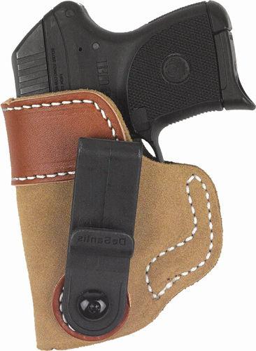 DESANTIS SOFT TUCK HOLSTER IWB LH LTHR FITS GLOCK 43 NATURAL - for sale