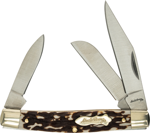 UNCLE HENRY KNIFE NEXT GEN STAGLON RANCHER 3-BLADE - for sale
