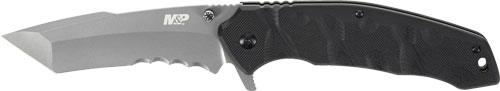 S&W KNIFE M&P SPECIAL OPS 4" TANTO 4 SPRING ASSIST BLACK - for sale
