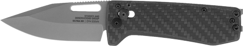 SOG KNIFE ULTRA XR CARBON FIBER 2.8" PLN EDGE GRAPHITE - for sale