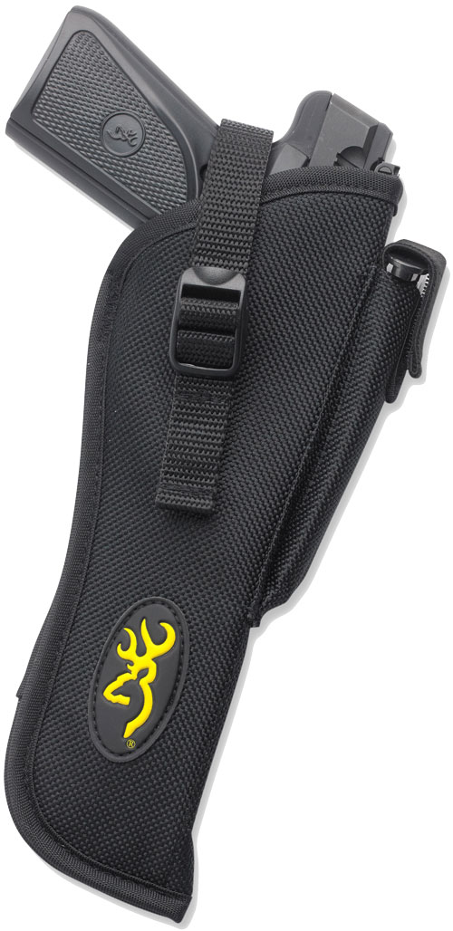 BROWNING BELT HOLSTER W/MAG POUCH BUCK MARK PISTOL RH BLCK - for sale