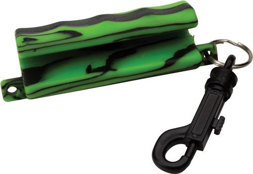 ALLEN ARROW PULLER SOFT RUBBER W/SNAP BLACK/GREEN - for sale