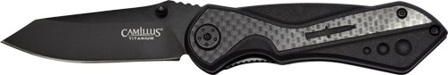 CAMILLUS MACHINE FOLDING KNIFE 2.78" SS BLADE CARBON FIBER BL - for sale