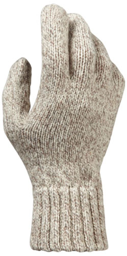 HOT SHOT BASICS RAGG WOOL GLOVE OATMEAL - for sale