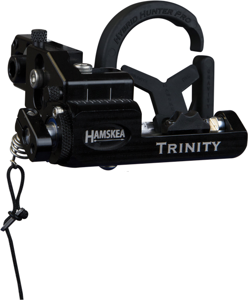 HAMSKEA ARROW REST TRINITY HUNTER PRO MICRO LH BLACK! - for sale