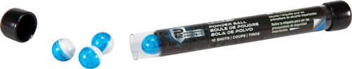 UMAREX T4E P2P .50 CAL. POWDER BALL BLUE/WHITE 10-PACK - for sale