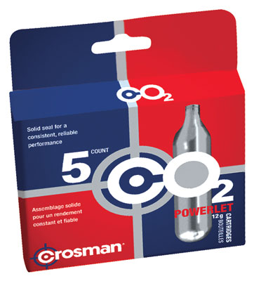 CROSMAN CO2 POWERLETS CASE LOT 12 BOXES OF 5 EACH - for sale