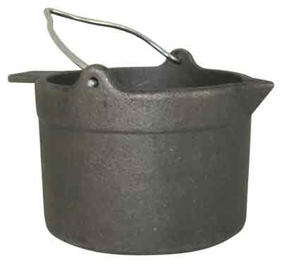 LYMAN LEAD POT CAST IRON HOLDS 10 POUNDS OF LEAD - for sale