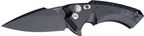 HOGUE X5 3.5" FOLDER SPEAR POINT BLADE ALUM/G-MASCUS BLK - for sale