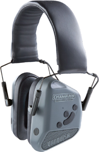 CHAMPION ELECTRONIC MUFF 26DB VANQUISH PRO BLUETOOTH GRAY! - for sale