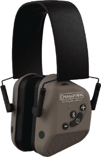 CHAMPION ELECTRONIC NONOSLIM ELITE BLUE TOOTH MUFFS 26DB GY - for sale