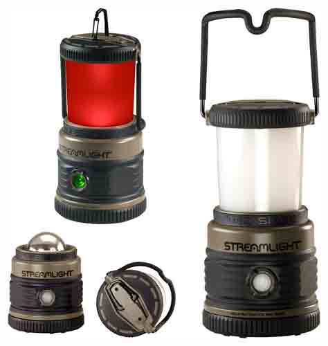 STREAMLIGHT SIEGE ALKALINE LANTERN 4 WHITE LED 1 RED LED - for sale