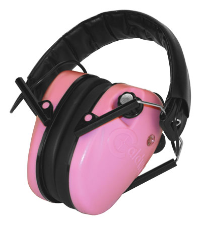 CALDWELL E-MAX EAR MUFF LOW PROFILE ELECTRONIC PINK - for sale