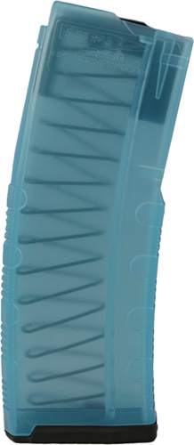 AMEND2 AR-15 MAGAZINE 5.56X45 30RD POLYMER TRANSLUCENT TEAL< - for sale
