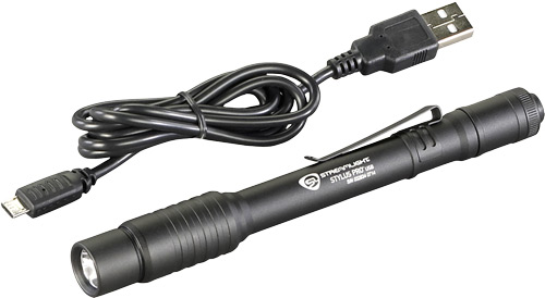 STREAMLIGHT STYLUS PRO USB LIGHT WHITE LED W/POCKET CLIP - for sale