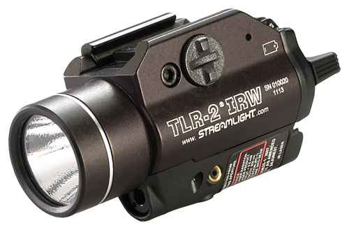 STREAMLIGHT TLR-2 IRW LED LIGHT WITH LASER RAIL MOUNTED - for sale