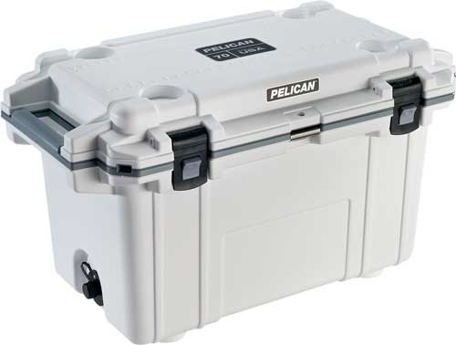 PELICAN COOLER IM 70 QUART ELITE WHITE/GRAY - for sale