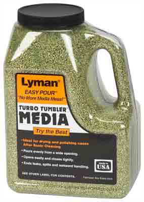 LYMAN TUMBLER MEDIA TREATED CORN COB PLUS 2 LBS - for sale