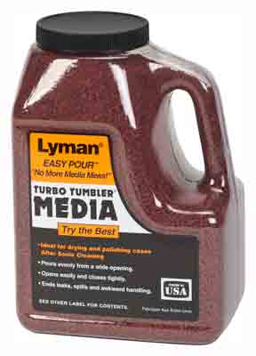 LYMAN TURBO POLISHING MEDIA TREATED WALNUT SHELLS 3 LBS - for sale