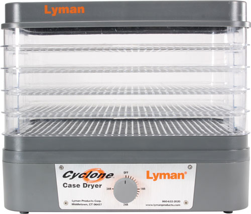 LYMAN CYCLONE CASE DRYER FORCED HEATER & TIMER 115 VAC - for sale