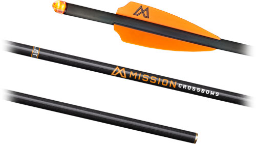 MISSION ARCHERY XBOW BOLT 19" LIGHTED NOCK 264GR 3PK - for sale