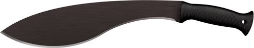 COLD STEEL KUKRI MACHETE 13" BLACK BLADE W/BUTTON SHEATH - for sale