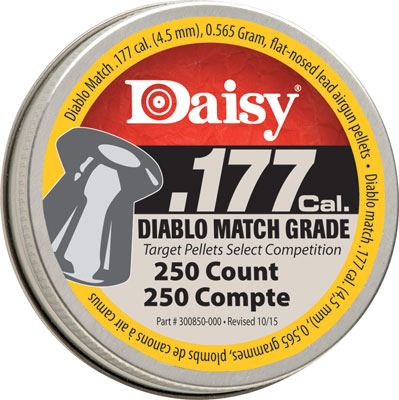 DAISY MATCH 177 PELLET 250-COUNT 10-PACK CASE - for sale
