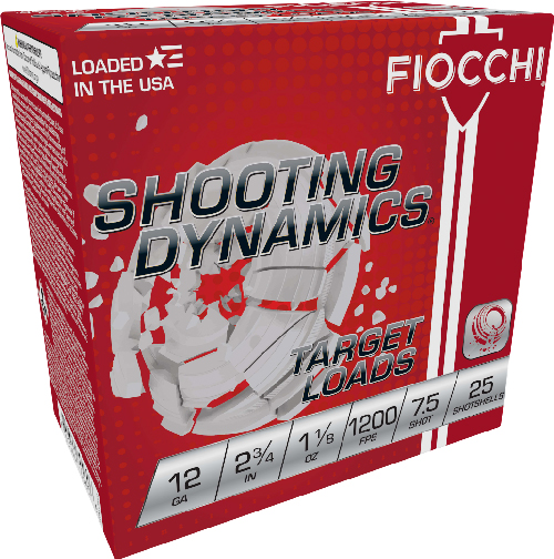 FIOCCHI 12GA 2.75" 1-1/8OZ 1200FPS #7.5 250RD CASE LOT - for sale