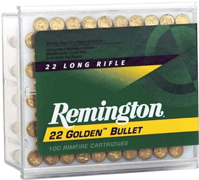 REMINGTON 22 LR HIGH VELOCITY 40GR PLATED LRN 100RD 50BX/CS - for sale