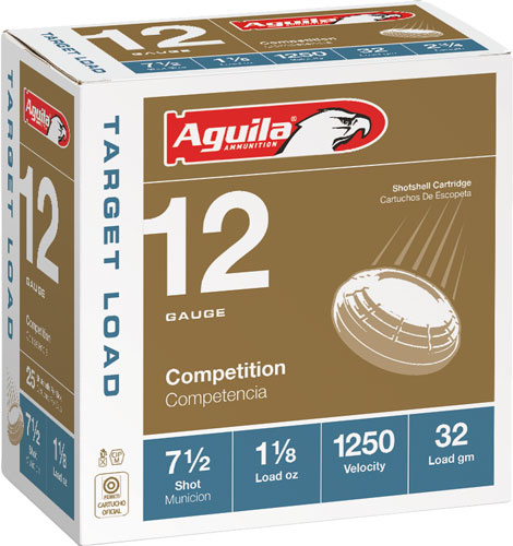 AGUILA SHOTSHELL 12GA 2.75" 1-1/8OZ #7.5 250RD CASE LOT - for sale