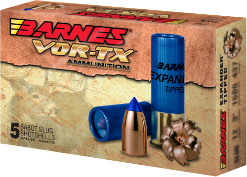 BARNES SLUG 12GA 2.75" 438GR EXPANDER TIPPED 5RD 20BX/CS - for sale