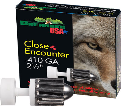 BRENNEKE USA CLOSE ENCOUNTER 410 2.5" 1/4OZ SLUG 5RD 90BX/C - for sale