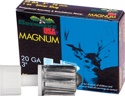 BRENNEKE USA CLASSIC MAGNUM 20GA 3" 1OZ SLUG 5RD 50BX/CS - for sale