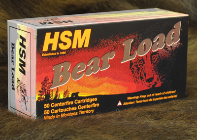 HSM BEAR 357REM MAG 180GR RNFP 50RD 10BX/CS - for sale