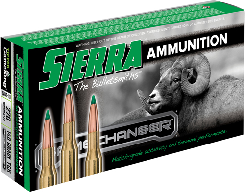 SIERRA 270 WINCHESTER 140GR TGK GAMECHANGER 20RD 10BX/CS - for sale