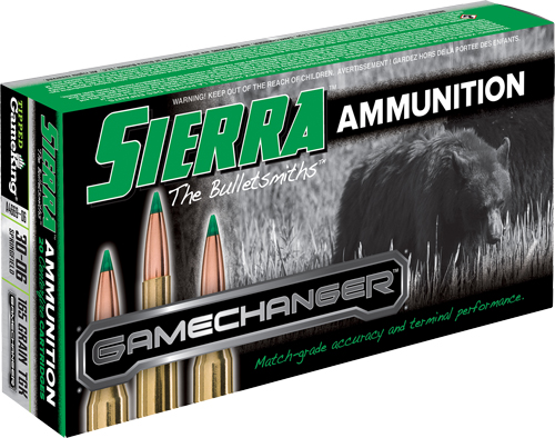 SIERRA 30-06 165GR TGK GAMECHANGER 20RD 10BX/CS - for sale