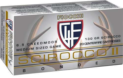 FIOCCHI 6.5 CM 130GR SCIROCCO 20RD 10BX/CS ! - for sale