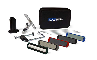 ACCUSHARP 5-STONE PRECISION KNIFE SHARPENING KIT W/CASE - for sale