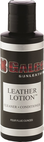 GALCO LEATHER CLEANER AND CONDITIONER 4 OZ. BOTTLE< - for sale