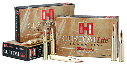 HORNADY CUSTOM LITE 7MM-08REM 120GR SST 20RD 10BX/CS - for sale