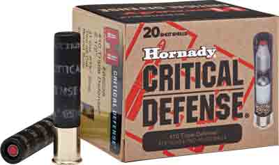 HORNADY CRIT DEF .410 2.5" 1-SLUG & 2-RB 20RD 10BX/CS - for sale