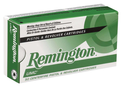 REMINGTON UMC 10MM 180GR FMJ-TC 50RD 10BX/CS - for sale