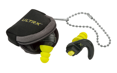 ULTRX SHIFT ADJUSTABLE PROTECTION EAR PLUGS GREY/YELL - for sale