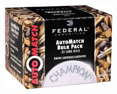 FEDERAL AUTOMATCH 22LR 40GR RN 10-325RD CASE LOTS ONLY - for sale