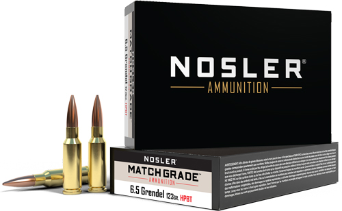 NOSLER 6.5GRNDL 123GR CC 20/200 - for sale