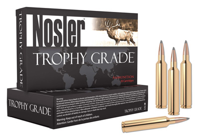 NOSLER TROPHY GRADE LR 26 NOSLER 129GR ABLR 20RD 10BX/CS - for sale