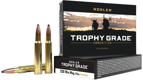 NOSLER TROPHY GRADE 338 WINMAG 20RD 10BX/CS 210GR ACCUBOND - for sale