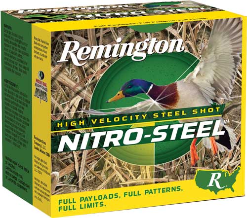 REMINGTON NITRO-STEEL 12GA 3" #3 1450FP 1-1/4OZ 25RD 10BX/CS - for sale